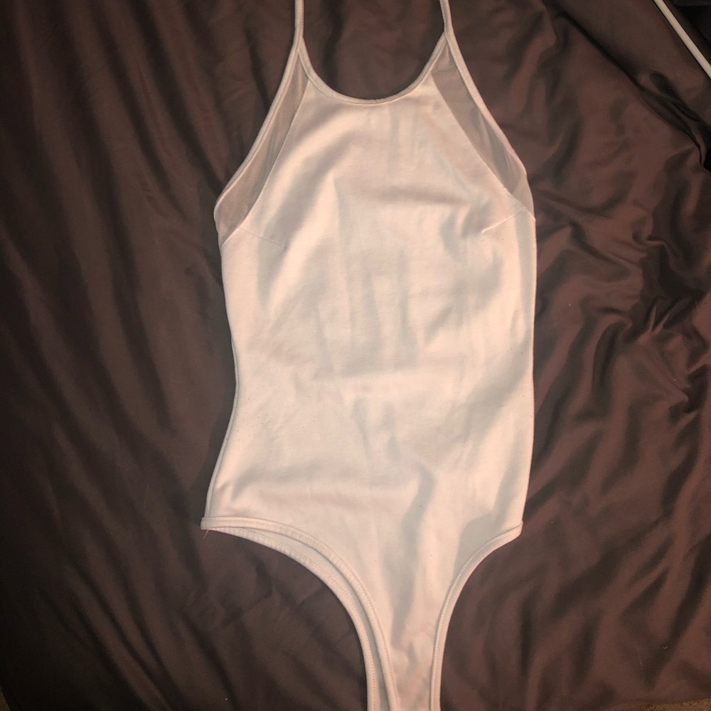 Halter body suit OPEN BACK